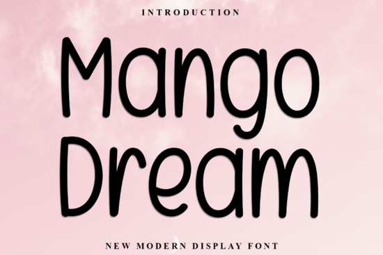 Mango Dream Font Font